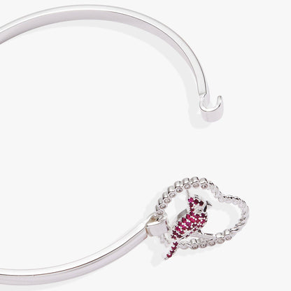 Cardinal Bangle: Silver