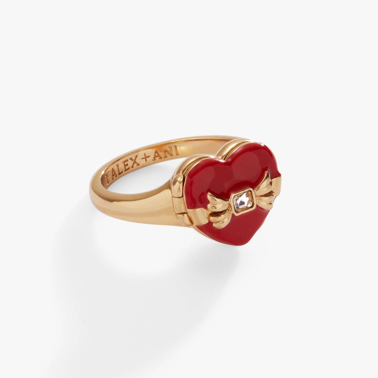 Box of Chocolate Locket Ring: Gold